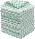 Microfiber Cleaning Cloth, 10 Pack Microfiber Rags by HFGBLG
