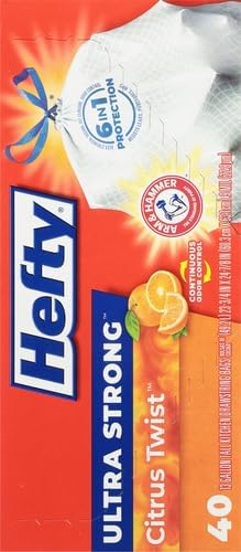 Hefty Ultra Strong Trash Bags 13 Gallon | Tall Kitchen | Drawstring Closure | - Image 14