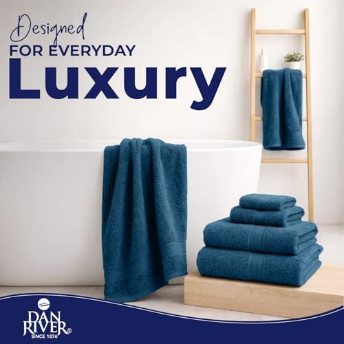 DAN RIVER 8 Piece Luxury Bath Towels - Image 4