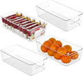 Vtopmart 4pcs Clear Storage Bins by Vtopmart