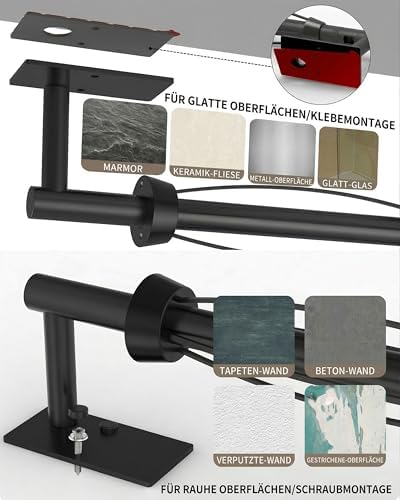 Black Paper Towel Holder Under Cabinet - Image 5