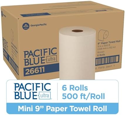 Georgia-Pacific Pacific Blue Ultra 9" Paper Towel Roll by GP PRO, 500 Feet Per - Image 2