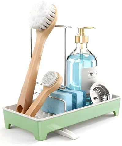 Minimalist Sink Caddy, Rustproof Sponge Holder - Image 2