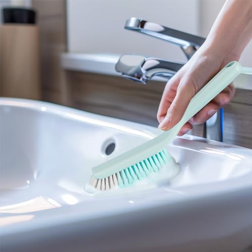 Laundry Brush Shoe Brush, 9.8" PBT Soft Bristle Cleaning Brush - Image 6