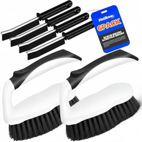 Holikme 6 Pack Cleaning Brush Scrub Brush Kitchen Brush by Holikme
