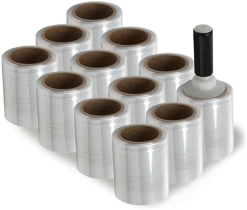The Boxery 5" x 1, 000 ft Clear Hand Stretch Wrap by TheBoxery