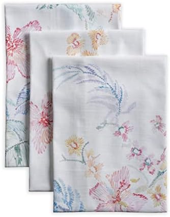 Maison d' Hermine Kitchen Towels Set of 3 Reusable 100% Cotton 27.50" x 20" by MaisondHermine