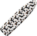 GLENLCWE Cute Dachshund Paw Print Ironing Board Cover, 54x15 inches, Animal by GLENLCWE