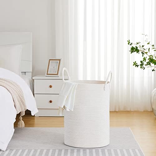 VIPOSCO 72L Tall Woven Laundry Basket Hamper - Image 4