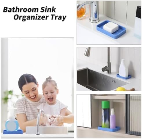 MicoYang Silicone Kitchen Sink Organizer Tray - Image 3