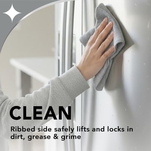 Weiman Microfiber Cloth for Stainless Steel, Safely Traps and Removes Dirt - Image 3