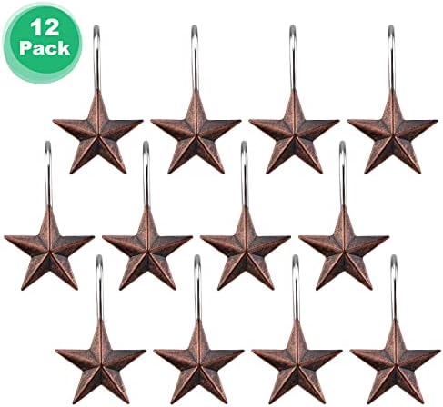 AGPtek Star Shower Curtain Hooks - Image 2