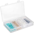 Hipiwe Plastic Qtip Cotton Swab Travel Case Hair Accessories Holder by Hipiwe