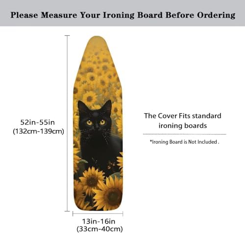 Ironing Board Cover, Pretective Covers 15 x 54 Iron Board Covers Sunflower and - Image 5