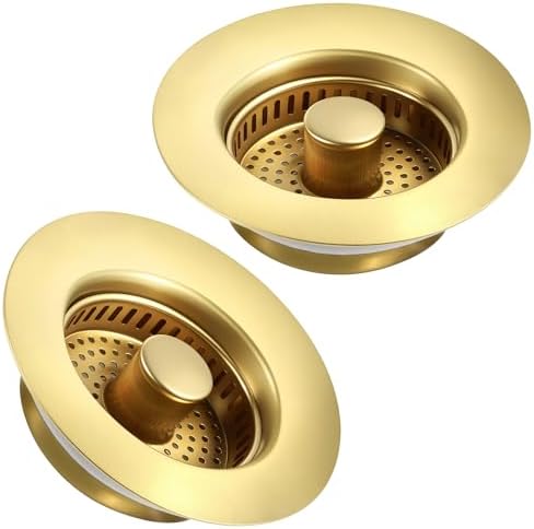 TGOSOMT Kitchen Sink Drain Strainer Stopper, Anti-Clog & Quick Drain by TGOSOMT%C2%AE