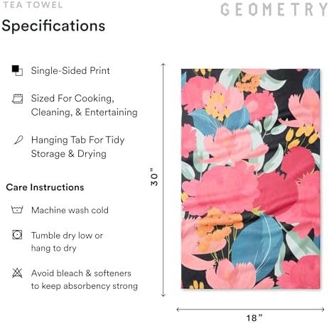 GEOMETRY Kitchen Tea Towels - Image 6