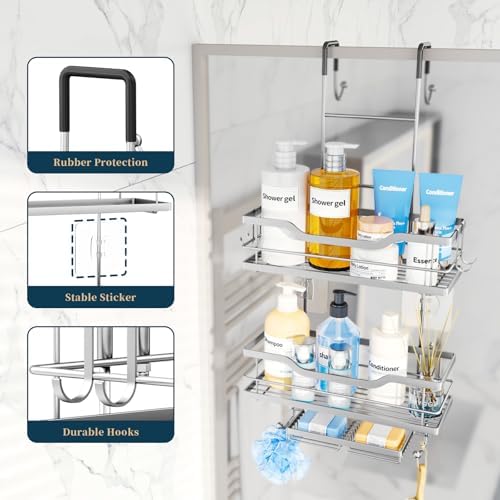 Consumest Over The Door Shower Caddy - Image 3