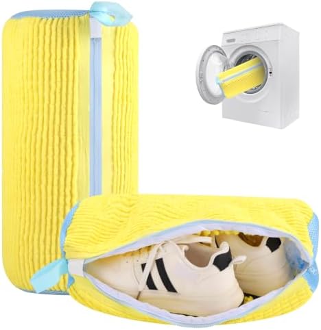Dntorx 2 PCS Shoe Washing Machine Bag Shoe Laundry Bags, Fits Sneaker Tennis by Dntorx