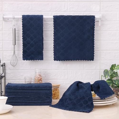 Homaxy Super Soft 16 Pack Coral Velvet Dish Cloths - Image 6