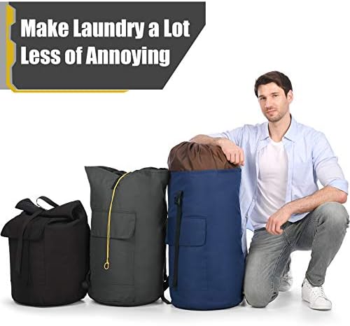 Backpack Laundry Bag, 115L Heavy Duty Extra Large College Laundry Backpack - Image 6