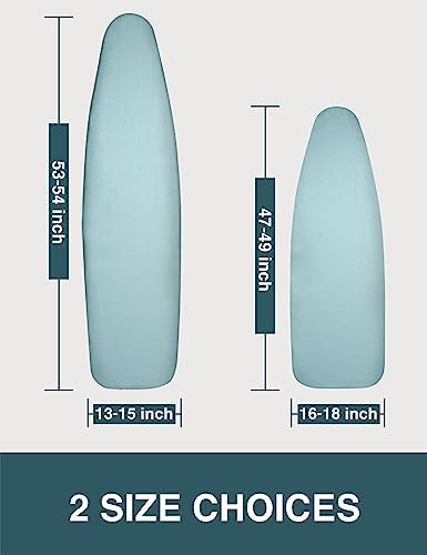 Ironing Board Cover and Pad 18x49， Extra Wide Thick Iron Padding, Scorch and - Image 7