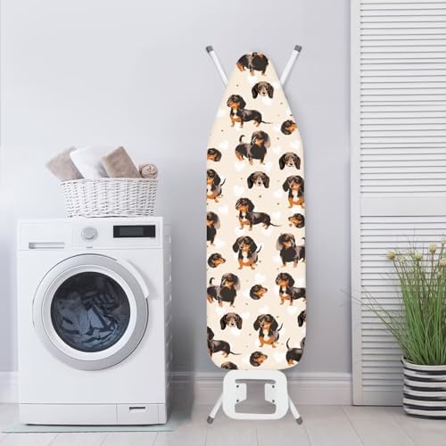 GLENLCWE Cute Dachshund Ironing Board Cover - Image 3