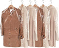 BEISHIDA 20PCS 47 Inch Plastic Garment Bag-Plastic Clear Dry Cleaner Laundry by Beishida