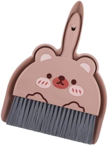 Portable Hand Broom and Dustpan Set, Cute Mini Dustpan and Brush by Unknown