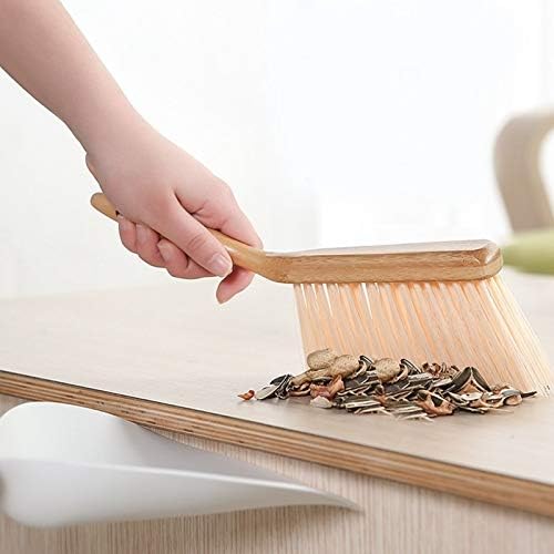 Small Broom And Dustpan Bucket Set Japanese-style Mini Bamboo Handle - Image 6