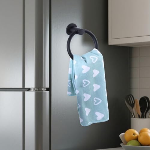 Magnetic Towel Holder for Refrigerator Kitchen Towel Ring Hook - Image 3