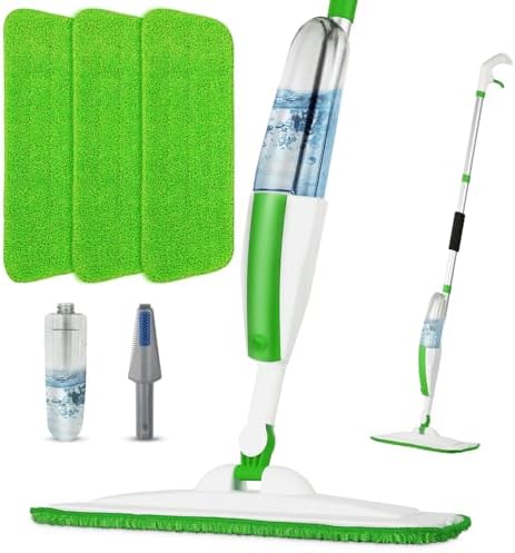 Wet Spray Mop for Floor Cleaning by PANDAGRIP