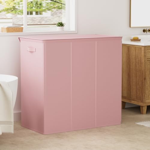WOWLIVE 180L Laundry Hamper 3 Section, Large Laundry Basket - Image 4