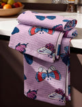 Miss Adola 370GSM Cotton Waffle Kitchen Towels by MissAdola