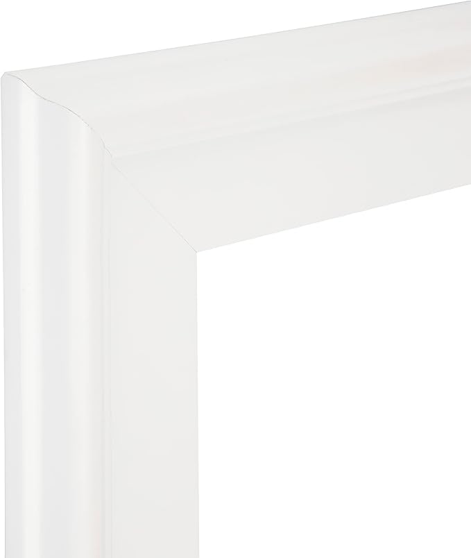 Creative Mark Plein Air Style Frame, White, 8x8-2.75" Wide Moulding with 1/2" Rabbet Depth, Open Back W/O Glazing, Museum Quality, For Art Panels, Stretched Canvas, Pictures & More