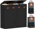 185L Laundry Hamper 4 Section by Vexalora