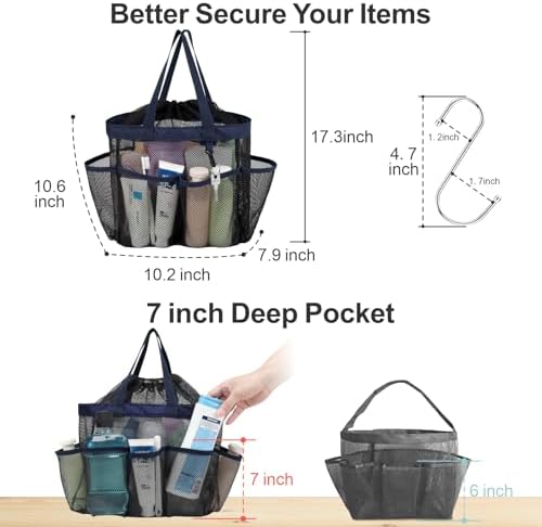 Mesh Shower Caddy Portable - Image 5