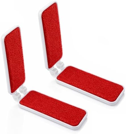 2 PCS Travel Lint Brush for Clothes, Foldable Lint Brush, Reusable Mini by Unknown