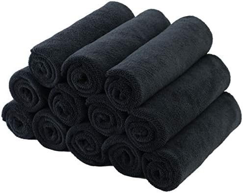 POLYTE 300 GSM Multipurpose Microfiber Cleaning Towel, 16x16 in, 12 Pack - Image 5