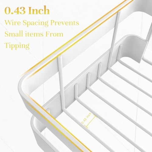 Heavy-Duty Adhesive Shower Shelves - Image 4