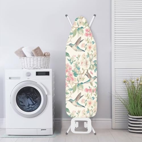 Floral Hummingbirds Ironing Board Cover and Pad Cover - Image 3