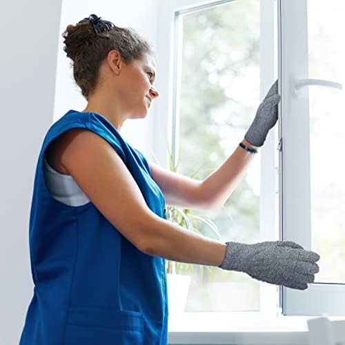 Patelai 3 Pairs Microfiber Dusting Gloves - Image 2
