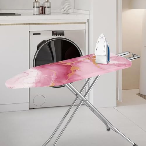 Pink Marble Ironing Board Cover Extra Iron Board Cover Protector Novelty Gifts - Image 2