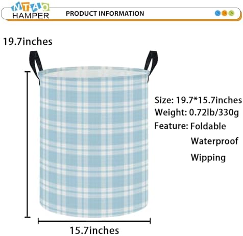 NTAOHAMPER Laundry Hamper, Laundry Basket, Baby Nursery Hamper, Waterproof - Image 2