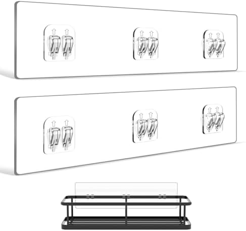 YASONIC 2-Pack Shower Caddy Adhesive Replacement by YASONIC