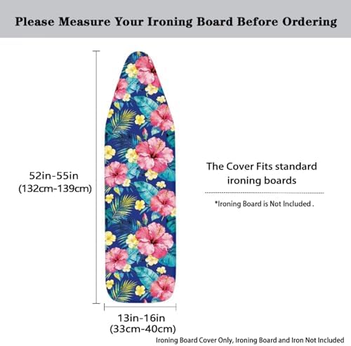 Hibiscus Ironing Board Cover - Image 3