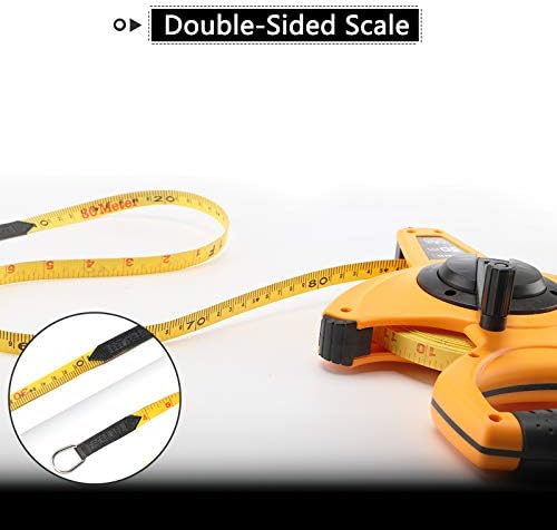 LAND 100FT/30M Heavy Duty Fiberglass Tape Measure - Image 6