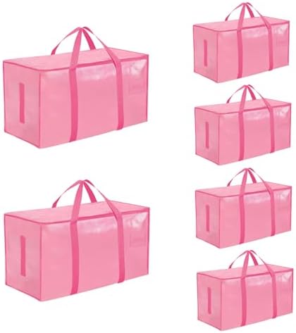 6 Pack-Extra Large Heavy Duty Moving Bags by Unknown