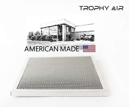 Washable & Reusable Electrostatic HVAC AC/Furnace Air Filter, Lasts a Lifetime, 6 Stage Permanent Air Filter, Healthier Home or Office, Made in The USA - Increases Airflow (10x20x1)