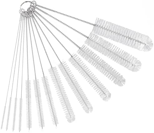CiaraQ Bottle Cleaning Brushes, 8 Inch Nylon Tube Brush Set by CiaraQ