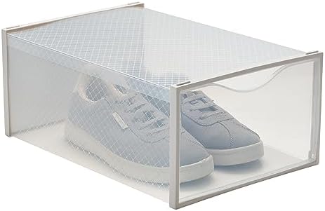Simplify Set of 12 Stackable Shoe Boxes | Customizable | Fits Size 11 Shoes | - Image 5